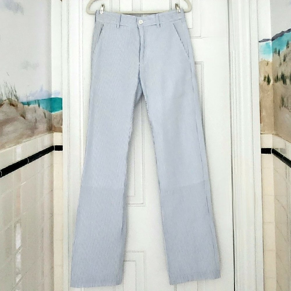 NWT- FATHER'S DAY SPECIAL-Bonobos-Athletic-Seersucker Golf Pant- Size 28